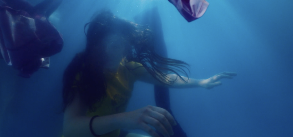 Tears Fall Underwater